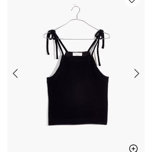Madewell tie-shoulder tank top